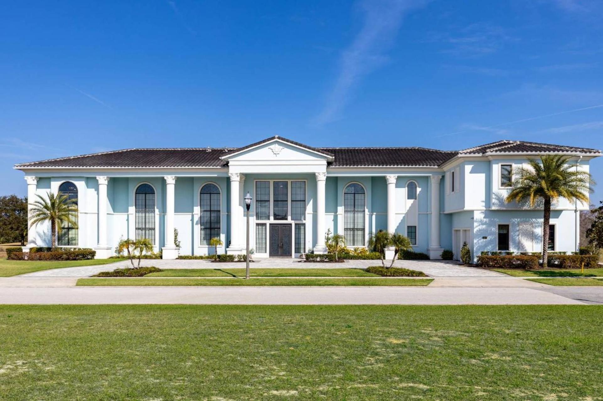 Beautiful 5 Star Mansion With Private Pool On The Prestigious Reunion Resort Orlando Mansion 6280 Kissimmee Luaran gambar