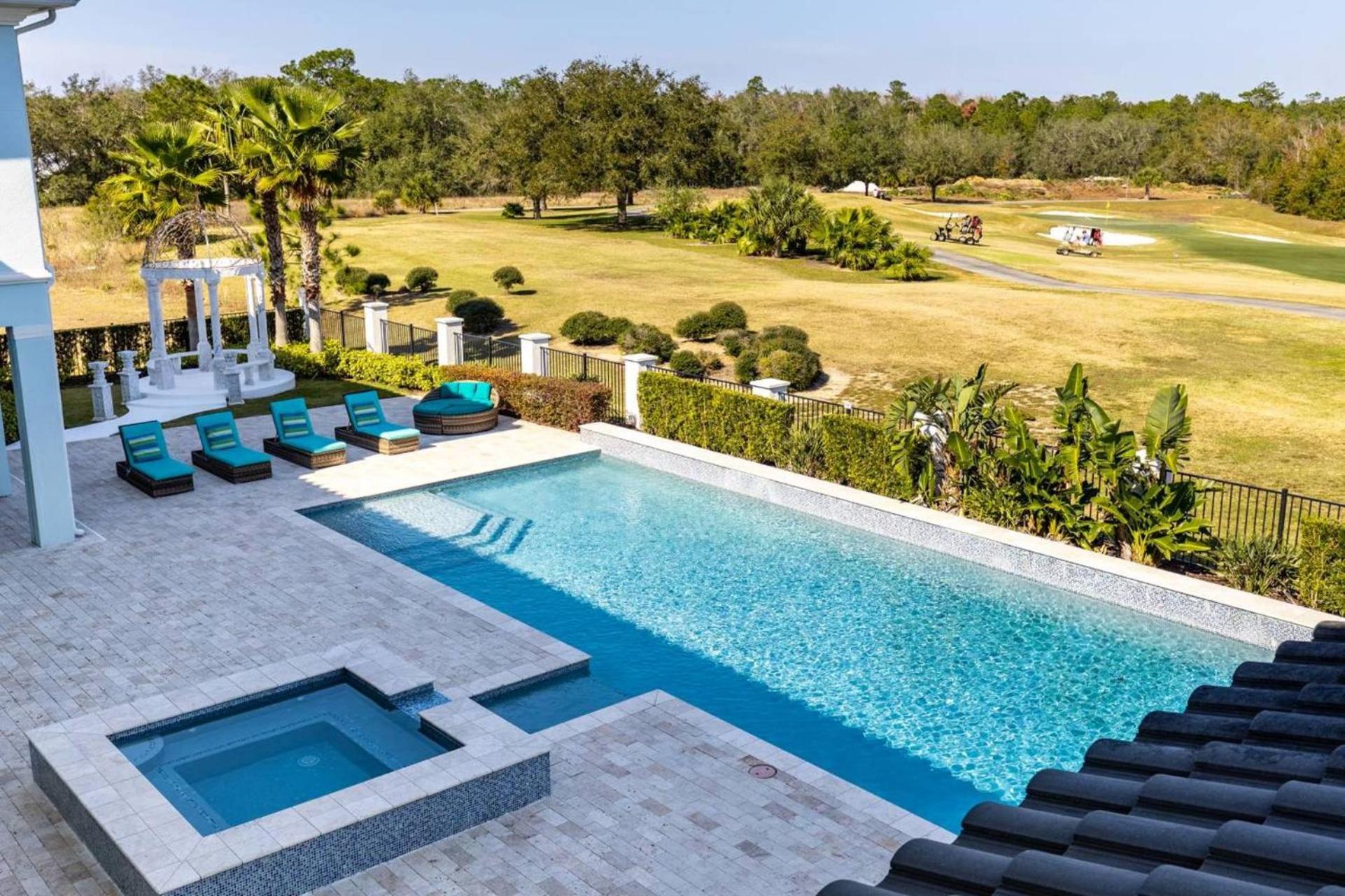 Beautiful 5 Star Mansion With Private Pool On The Prestigious Reunion Resort Orlando Mansion 6280 Kissimmee Luaran gambar