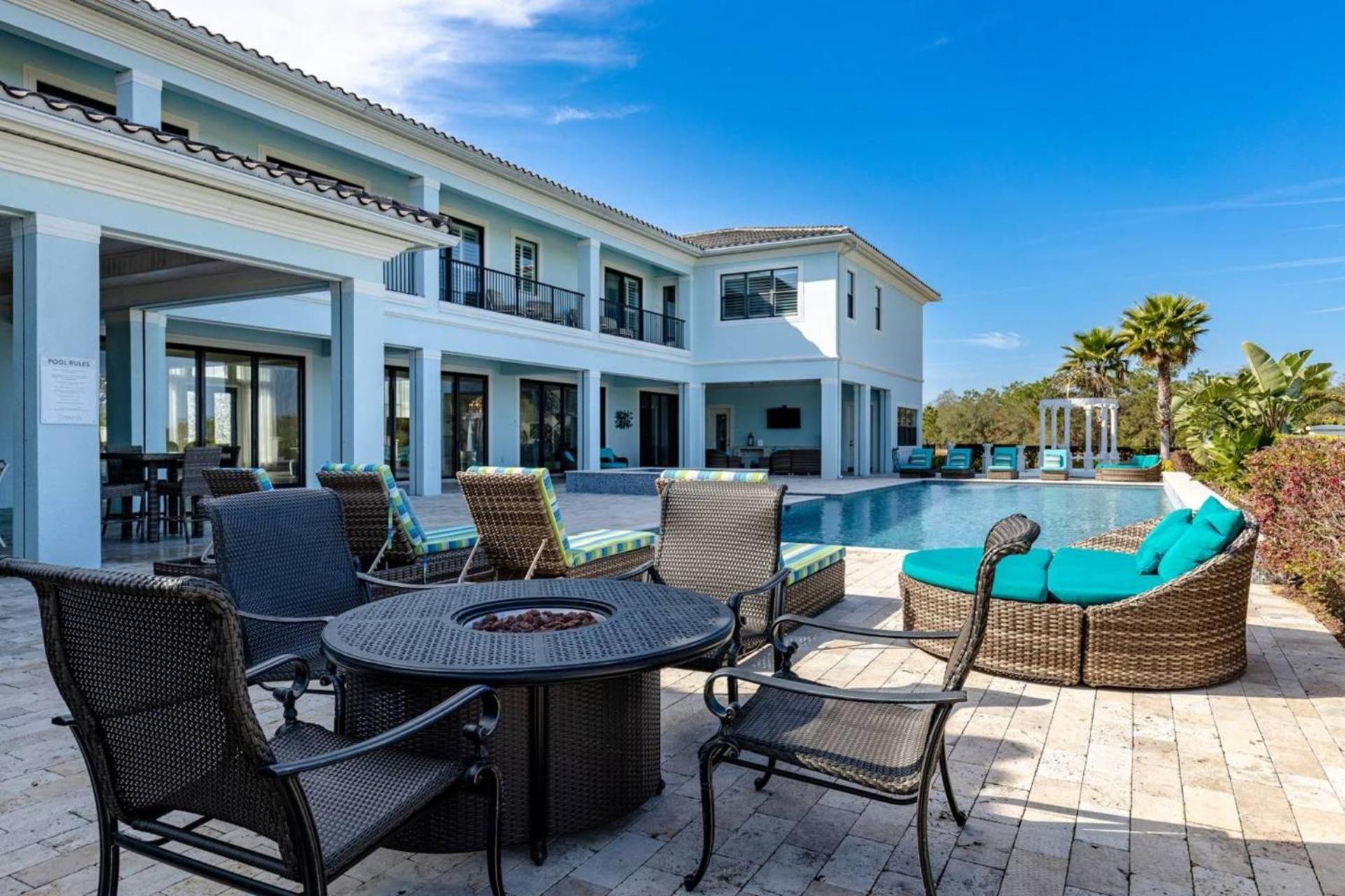 Beautiful 5 Star Mansion With Private Pool On The Prestigious Reunion Resort Orlando Mansion 6280 Kissimmee Luaran gambar