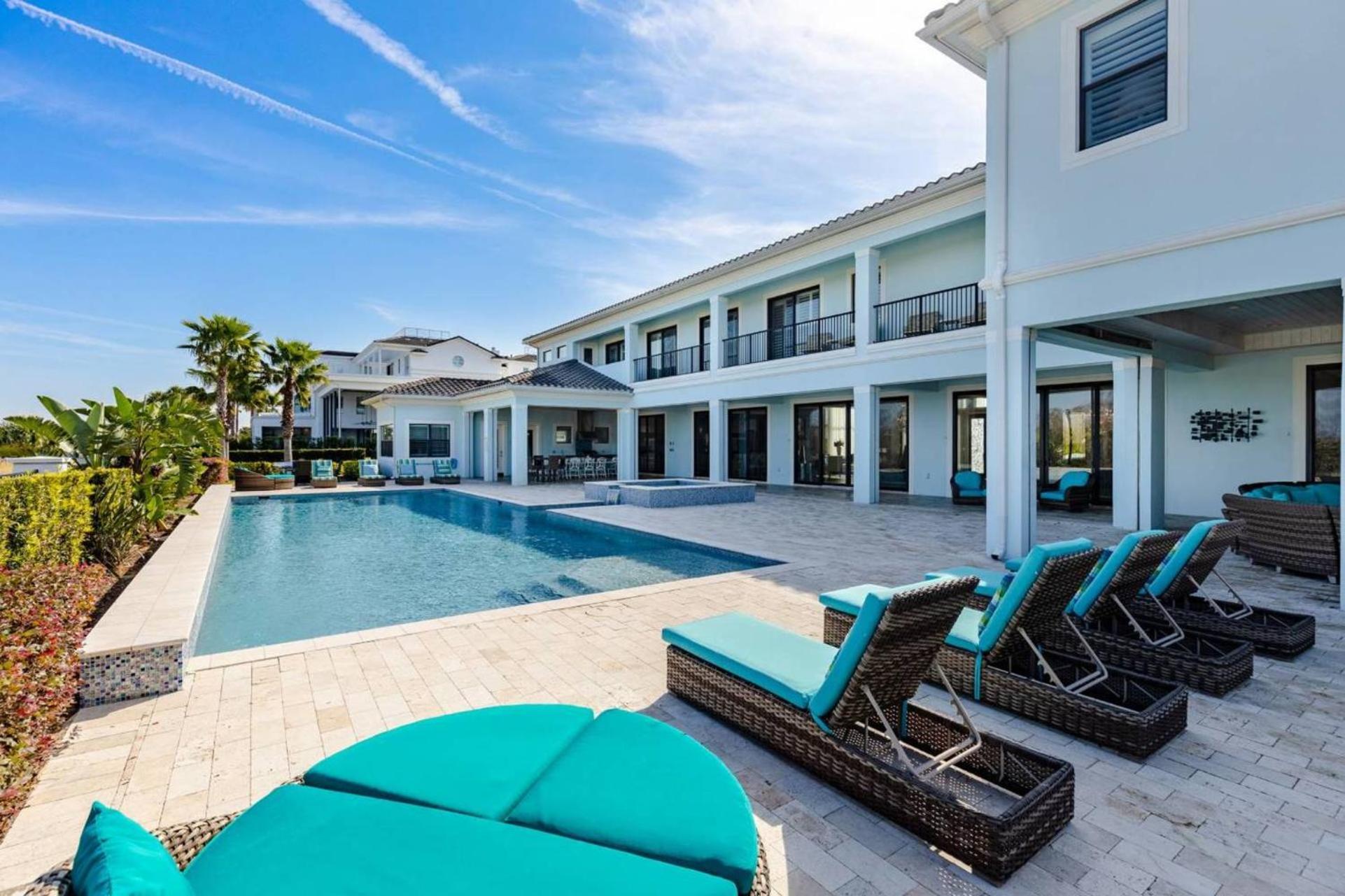Beautiful 5 Star Mansion With Private Pool On The Prestigious Reunion Resort Orlando Mansion 6280 Kissimmee Luaran gambar