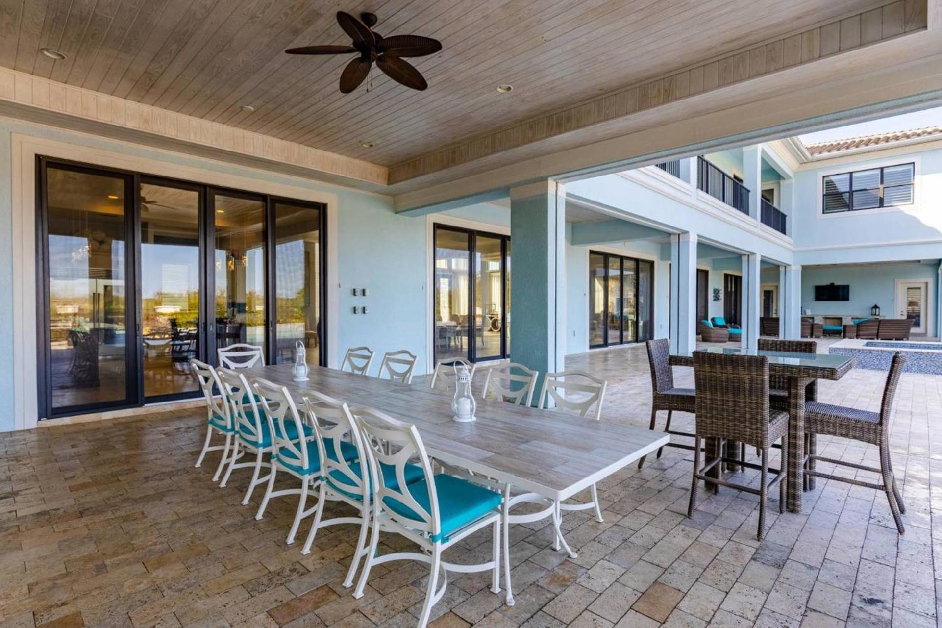 Beautiful 5 Star Mansion With Private Pool On The Prestigious Reunion Resort Orlando Mansion 6280 Kissimmee Luaran gambar