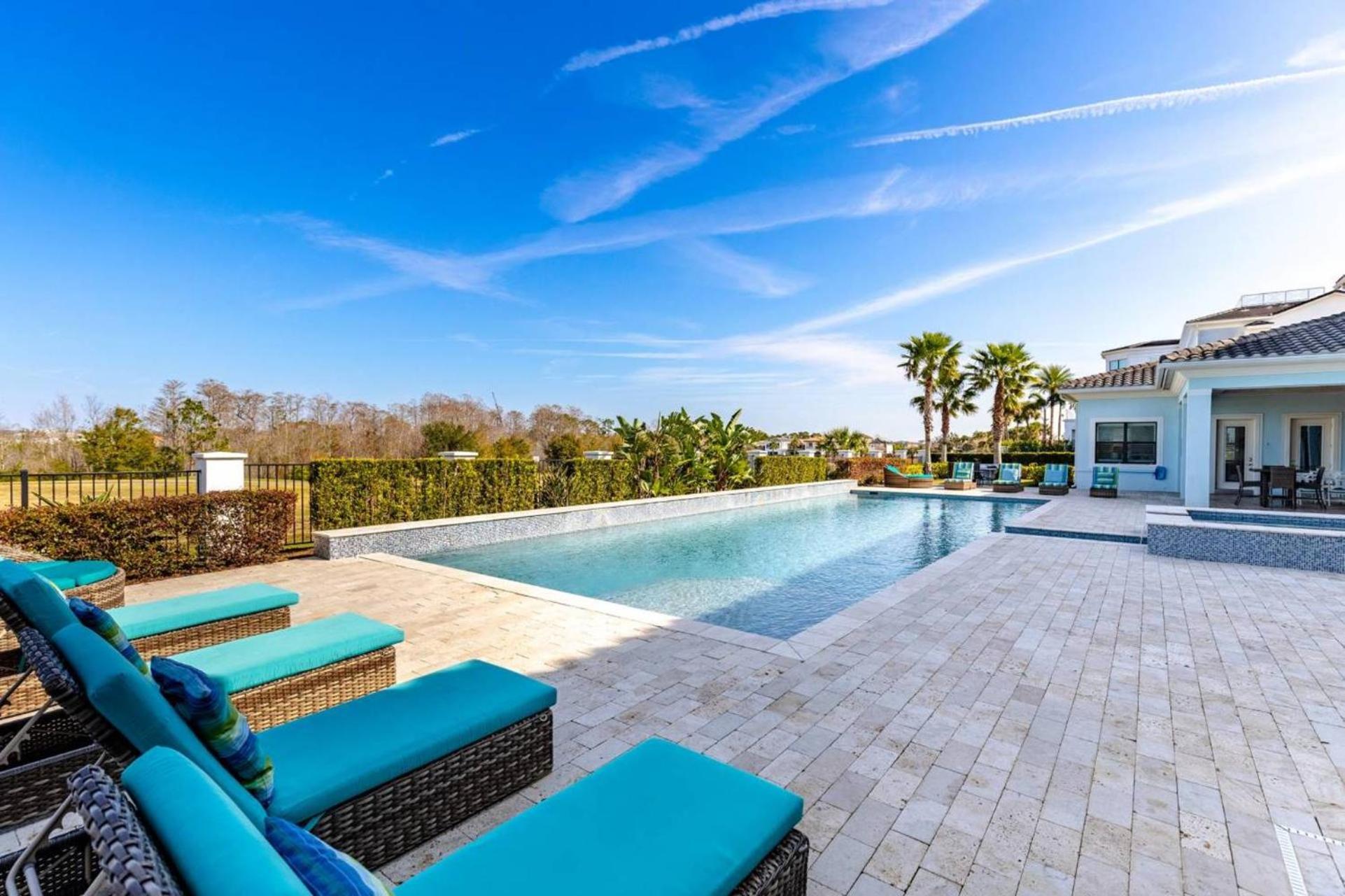 Beautiful 5 Star Mansion With Private Pool On The Prestigious Reunion Resort Orlando Mansion 6280 Kissimmee Luaran gambar
